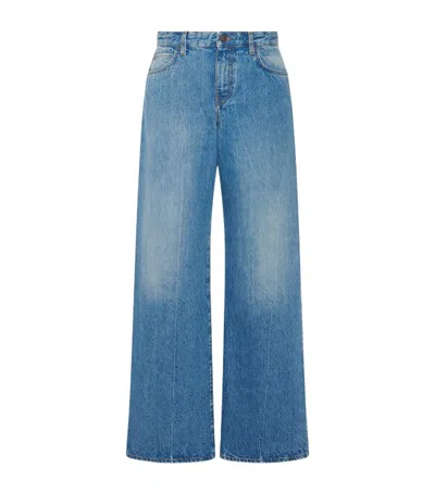 The Row Straight-leg Eglitta Jeans In Blue