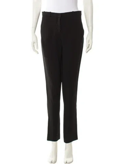 Pre-owned The Row Straight Leg Pants In Black