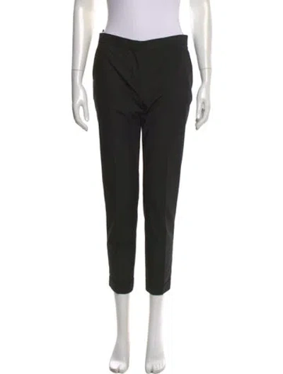 Pre-owned The Row Straight Leg Pants In Black