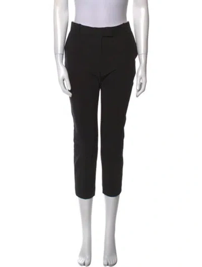 Pre-owned The Row Straight Leg Pants In Black