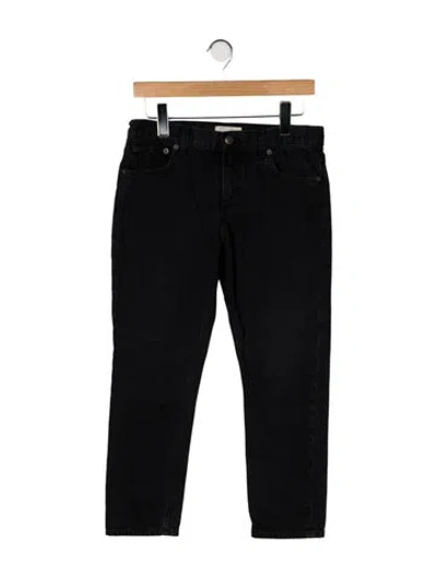 Pre-owned The Row Straight Leg Pants In Black