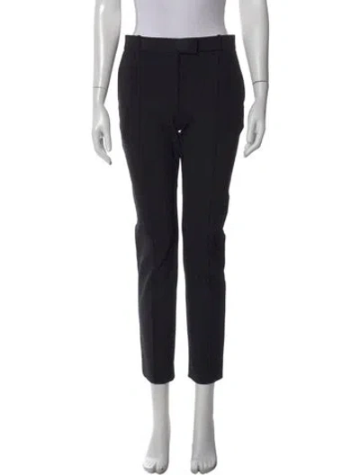 Pre-owned The Row Straight Leg Pants In Black