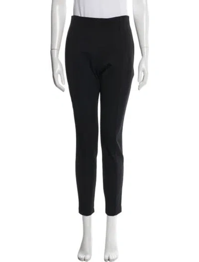 Pre-owned The Row Straight Leg Pants In Black