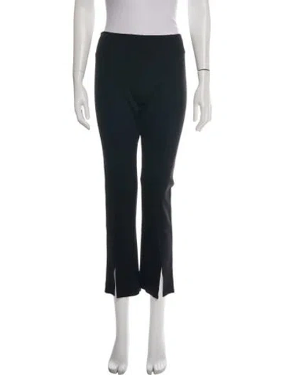 Pre-owned The Row Straight Leg Pants In Black