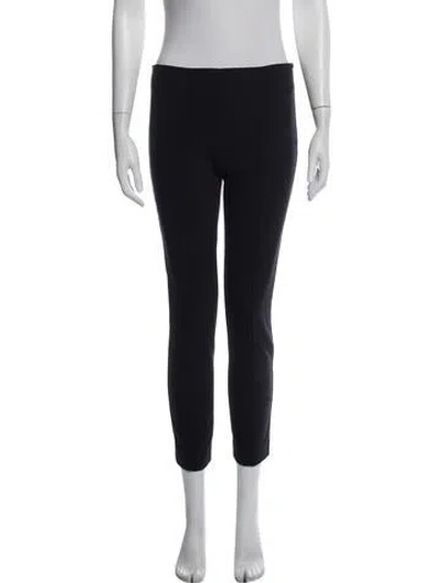 Pre-owned The Row Straight Leg Pants In Black