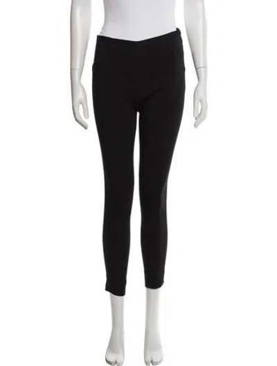 Pre-owned The Row Straight Leg Pants In Black