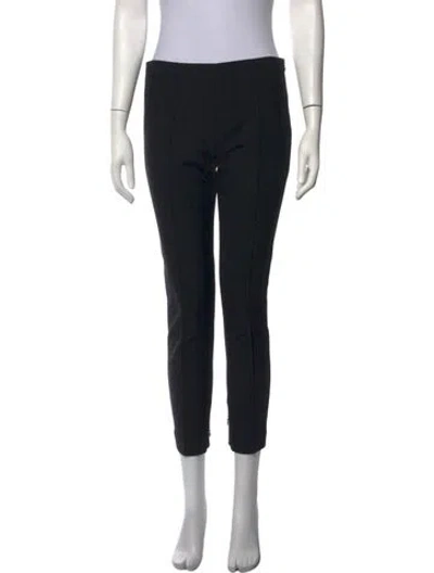 Pre-owned The Row Straight Leg Pants In Black