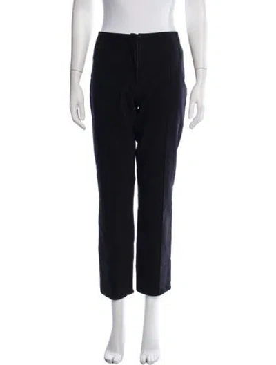 Pre-owned The Row Straight Leg Pants In Black/neutrals