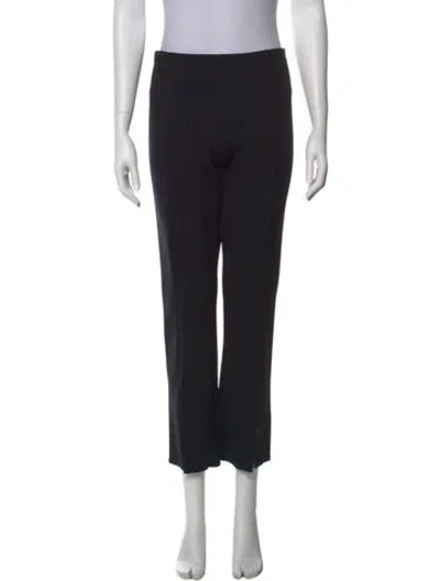 Pre-owned The Row Straight Leg Pants In Blue