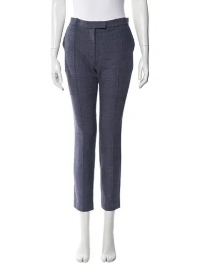 Pre-owned The Row Straight Leg Pants In Blue