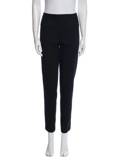 Pre-owned The Row Straight Leg Pants In Blue