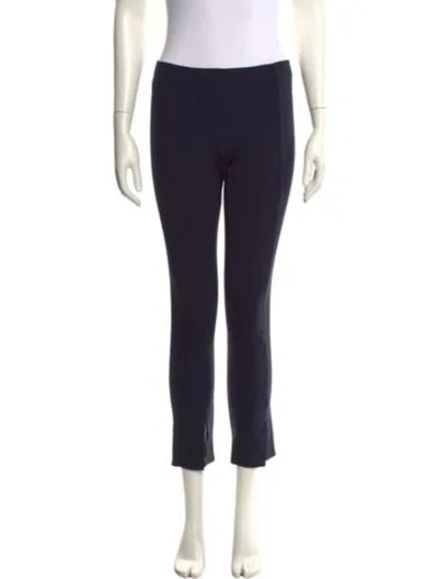 Pre-owned The Row Straight Leg Pants In Blue