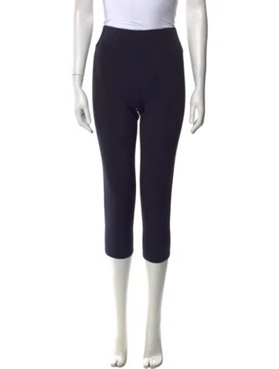 Pre-owned The Row Straight Leg Pants In Blue