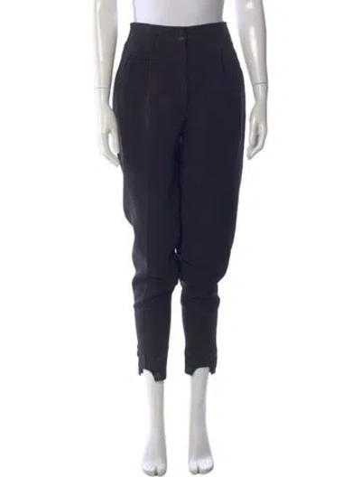 Pre-owned The Row Straight Leg Pants In Blue