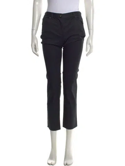 Pre-owned The Row Straight Leg Pants In Blue