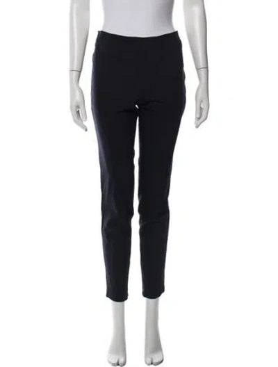 Pre-owned The Row Straight Leg Pants In Blue