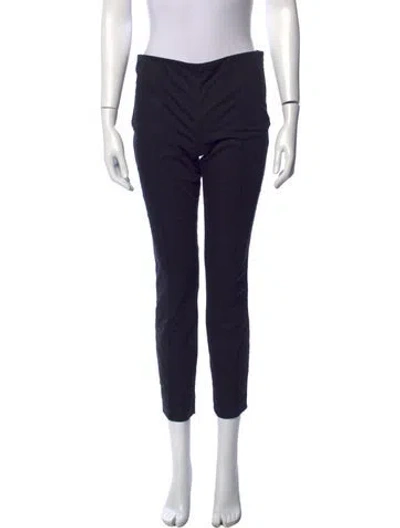 Pre-owned The Row Straight Leg Pants In Blue