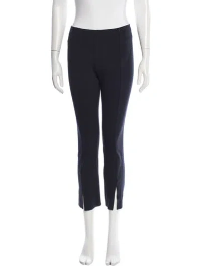 Pre-owned The Row Straight Leg Pants In Blue