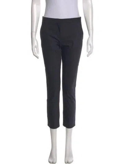 Pre-owned The Row Straight Leg Pants In Gray