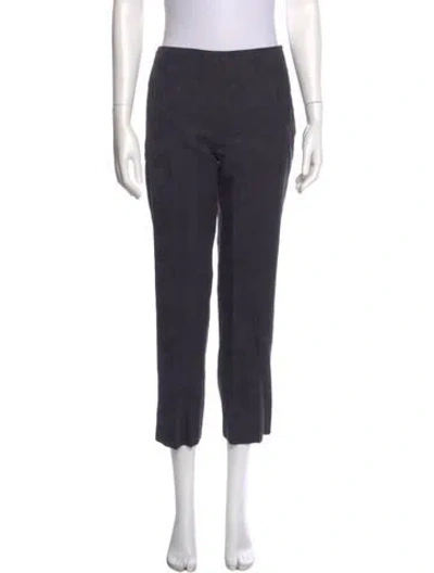 Pre-owned The Row Straight Leg Pants In Gray