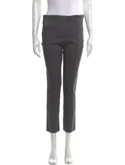 Pre-owned The Row Straight Leg Pants In Gray