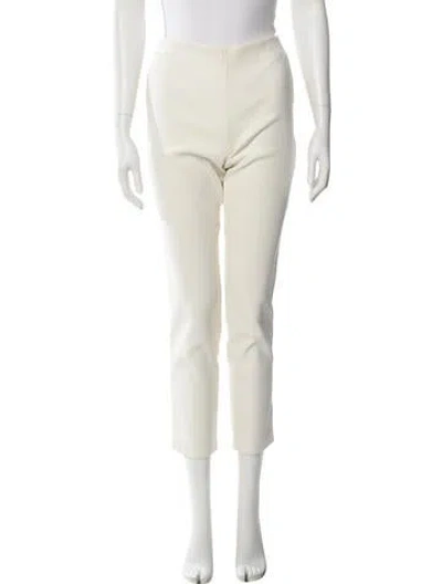 Pre-owned The Row Straight Leg Pants In Neutral