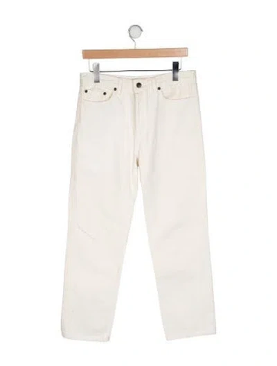 Pre-owned The Row Straight Leg Pants In Neutral