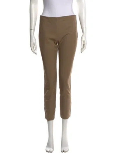 Pre-owned The Row Straight Leg Pants In Neutral