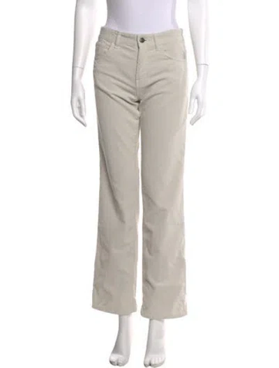 Pre-owned The Row Straight Leg Pants In Neutral