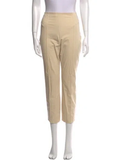 Pre-owned The Row Straight Leg Pants In Neutral