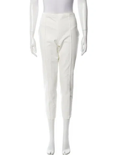 Pre-owned The Row Straight Leg Pants In Neutral