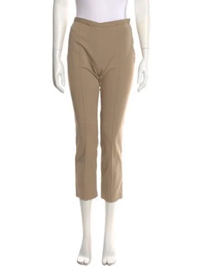 Pre-owned The Row Straight Leg Pants In Neutral