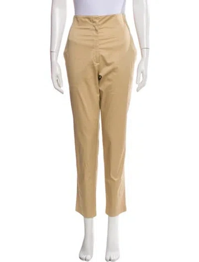 Pre-owned The Row Straight Leg Pants In Neutral