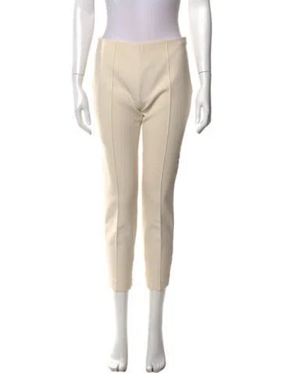 Pre-owned The Row Straight Leg Pants In Neutral