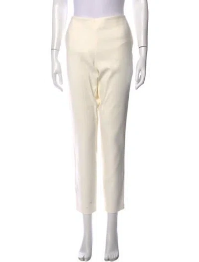 Pre-owned The Row Straight Leg Pants In Neutral