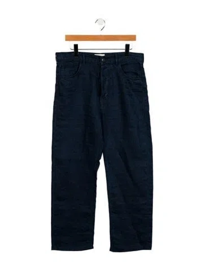 Pre-owned The Row Straight-leg Jeans In Blue