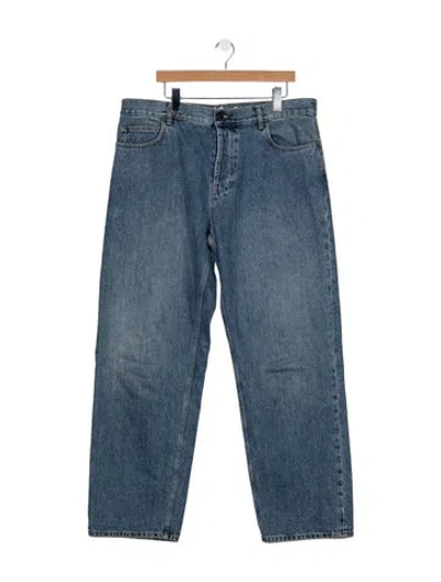 Pre-owned The Row Straight-leg Jeans In Blue