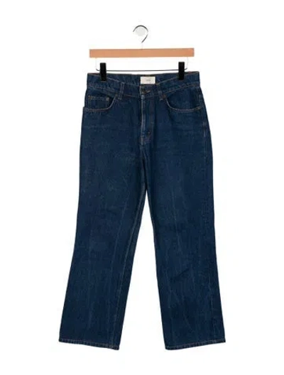 Pre-owned The Row Straight-leg Jeans In Blue
