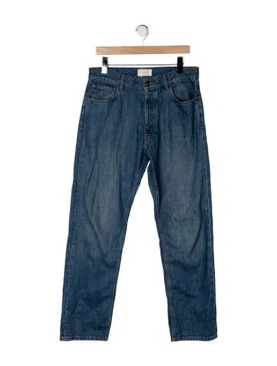 Pre-owned The Row Straight-leg Jeans In Blue