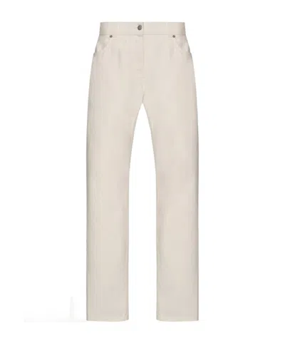 The Row Straight-leg Jeans In White