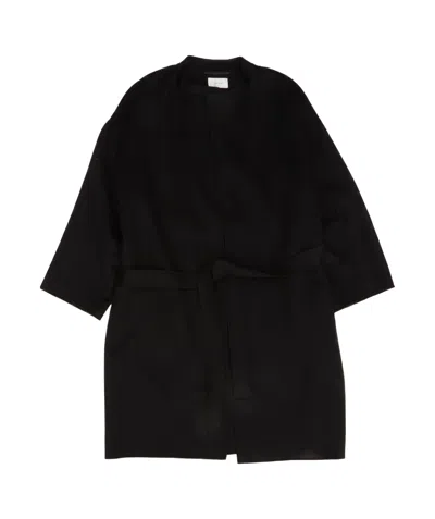 The Row Strap-up Coat In Black