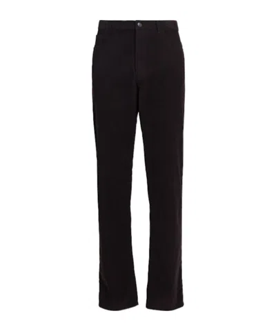 The Row Stretch Corduroy Pants In Black