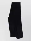 The Row Stretch Viscose Blend Opaque Waistband Collant In Black