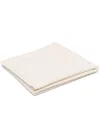 The Row Stripe Cashmere Towel In Ecr - Ecru