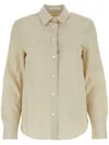 The Row Stripe-print Shirt In 黄色