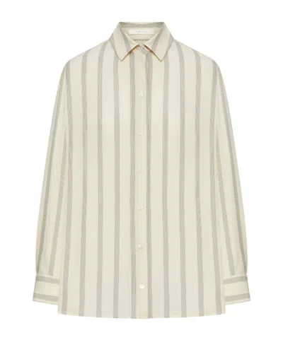 The Row Striped Shirt In White