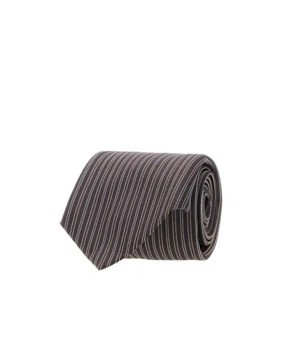 The Row Striped Tie In Multi