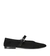 The Row Boheme Mj Ballet Flats In Nappa Leather In Black