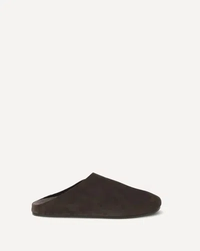 THE ROW SUEDE HUDSON MULES