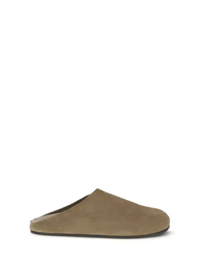 THE ROW SUEDE HUDSON MULES
